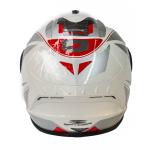 KASK spayder ( WHİTE RED )